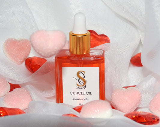 🍓 Strawberry Kiss - Aceite para Cutículas